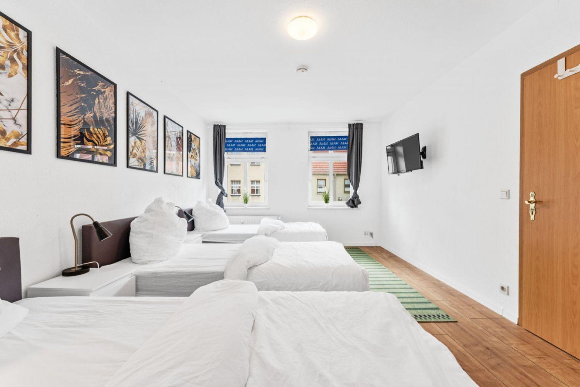 Cosy Apartment With Balcony And Fireplace Juterbog Exterior photo